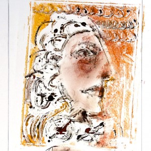 Fellow Traveler 5, oil, 26 x 33 cm