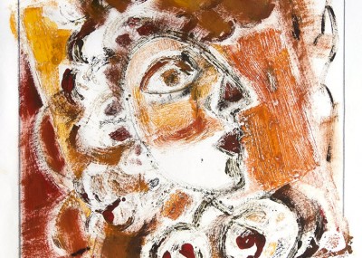 Fellow Traveler 4, oil, 26 x 33 cm