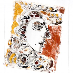 Fellow Traveler 1, oil, 26 x 33 cm