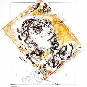 Fellow Traveler 2, oil, 26 x 33 cm