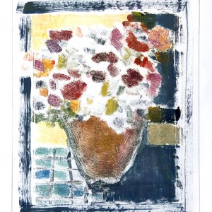 Smell the Roses 1, oil, 26 x 33 cm