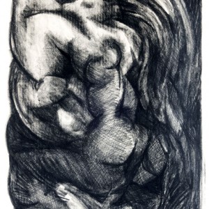 The Storm, conte, 65 x 50 cm