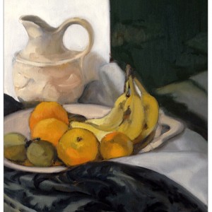Still Life In The Morning Hours, oil, 40 x 50 cm