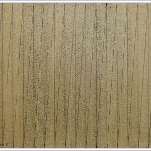 Solitary, tape and ink, 25 x 30 cm